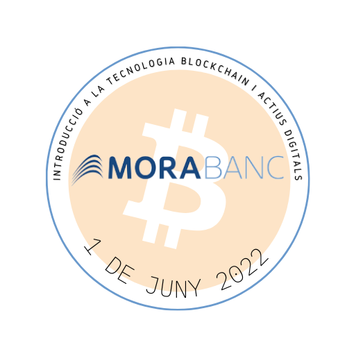 1st MoraBanc Talk. Introducció a Blockchain i Actius Digitals POAP image