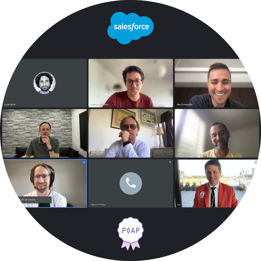 1st POAP & Salesforce meeting POAP image