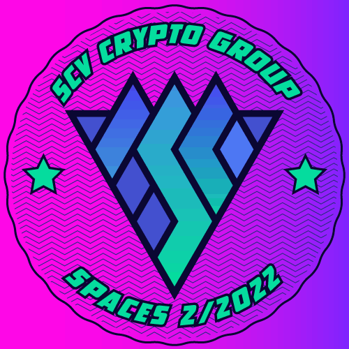 1st SCV Crypto Group Twitter Spaces POAP image