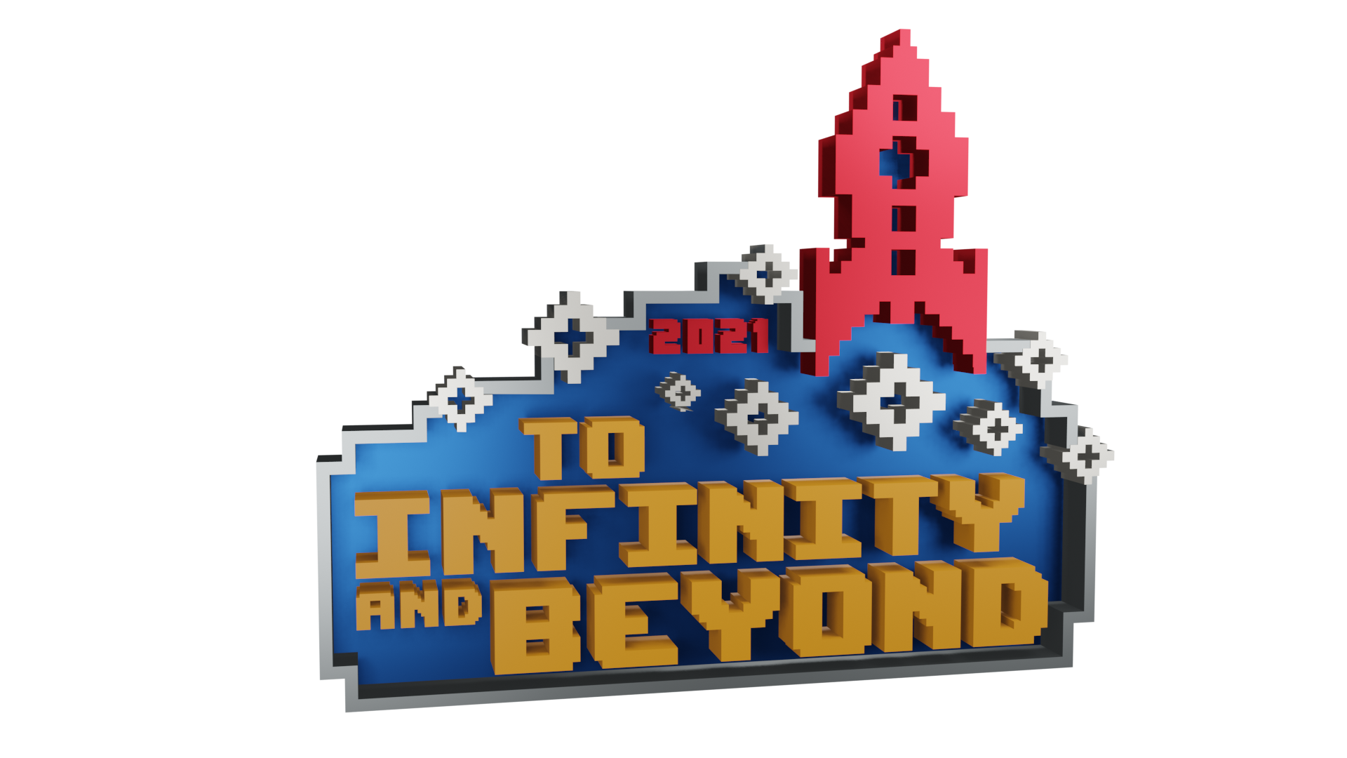 2021 Creative Services To Infinity and Beyond Award POAP image