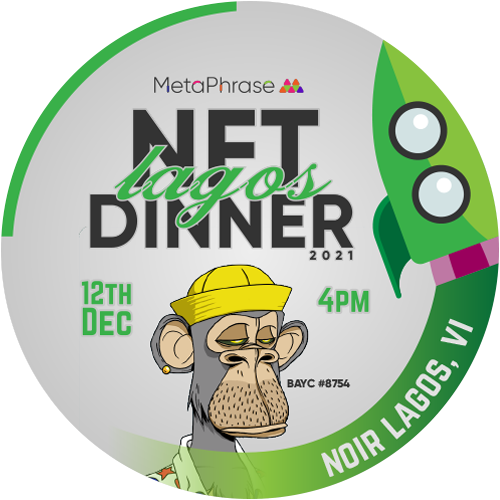 2021 NFT LAGOS DINNER POAP image