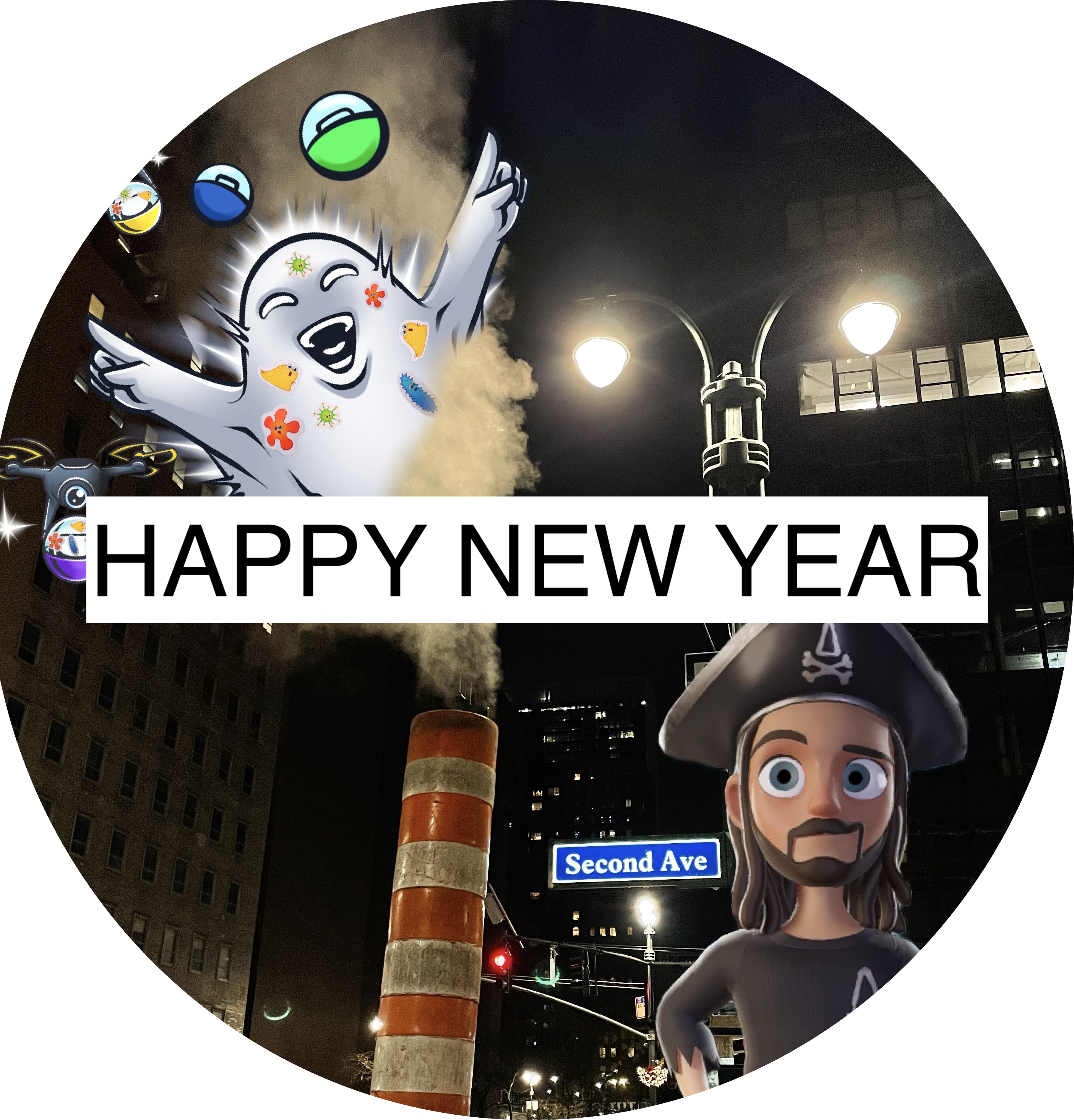 2021 QM New Year's Eve  POAP image