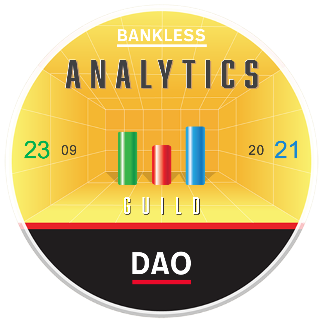 20210923 Bankless DAO Analytics Guild Check In POAP image