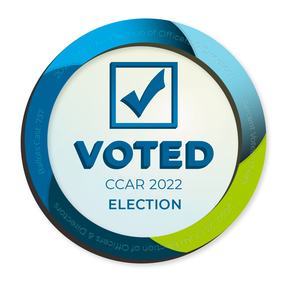 2022 CCAR Election of Officers & Directors POAP image