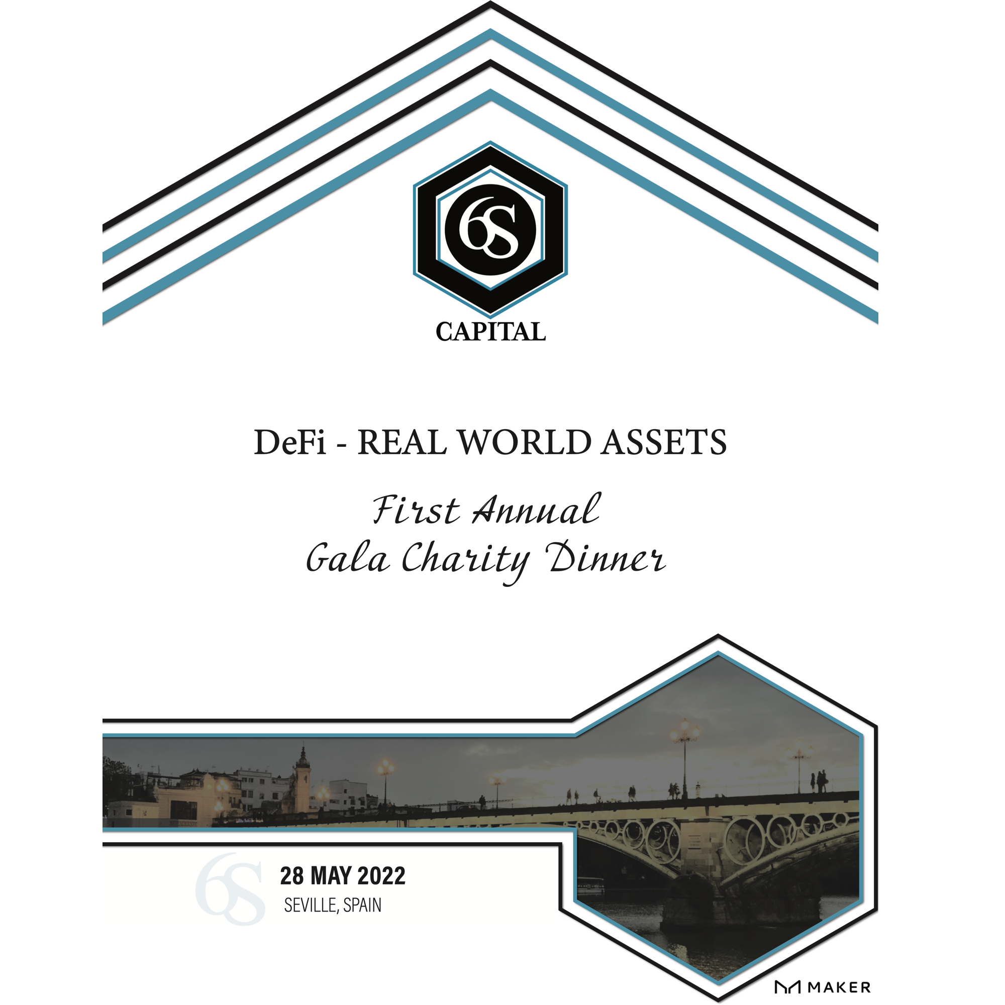 2022 - First Annual Gala Charity Dinner - 6s Capital - MakerDAO POAP image