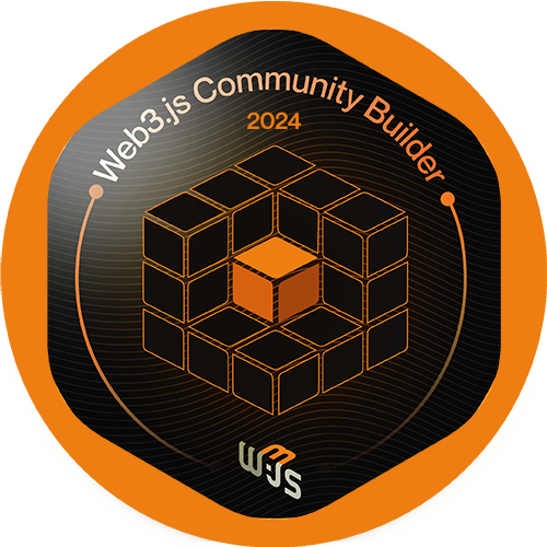2024 web3.js Community Builder POAP image