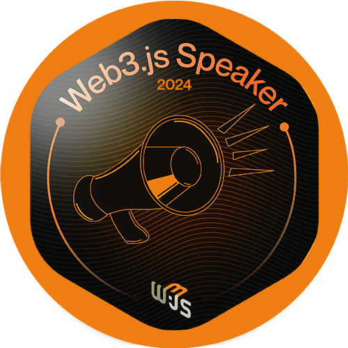 2024 web3.js Speaker POAP image