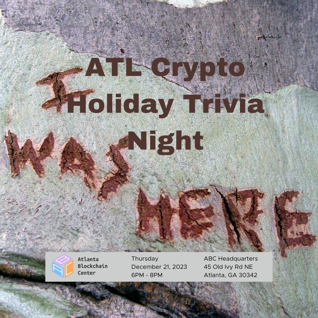 ATL Crypto Trivia Night at Atlanta Blockchain Center POAP image