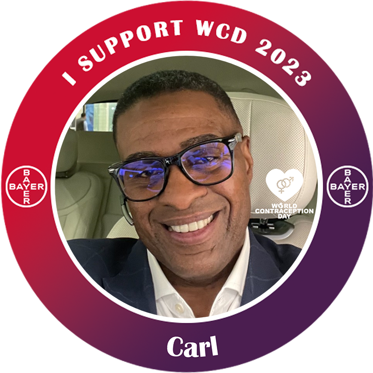 Carl Brown supports the World Contraception Day 2023 | Bayer POAP image