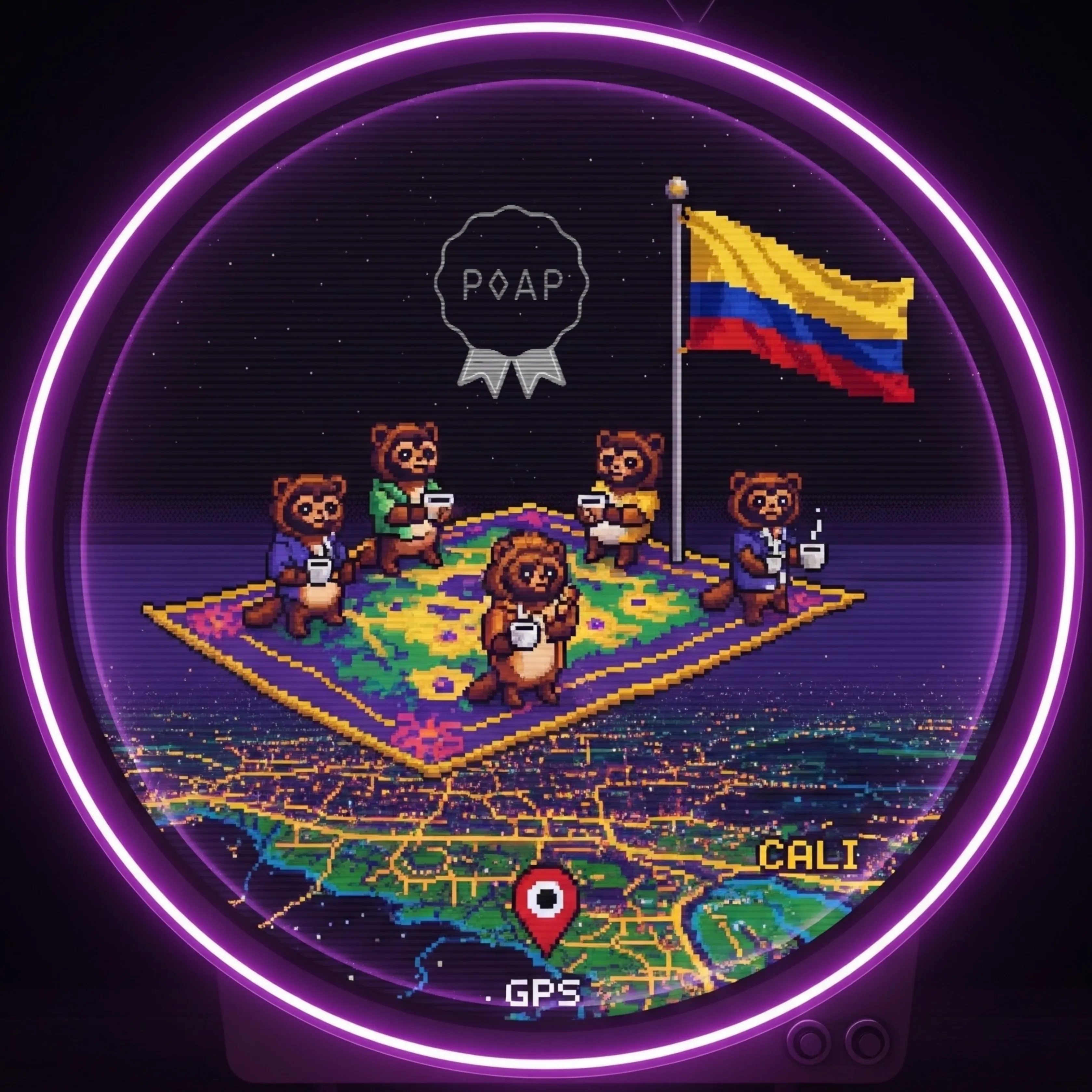 Tanuki x GPS (Cali edition)
