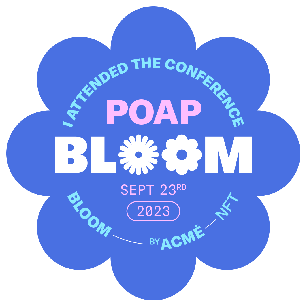Acmé – Bloom POAP image