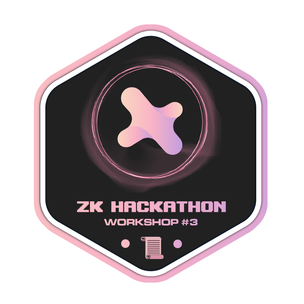 ScalingX ZK Hackathon——Workshop #3 POAP image