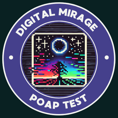 [TEST] Digital Mirage POAP image