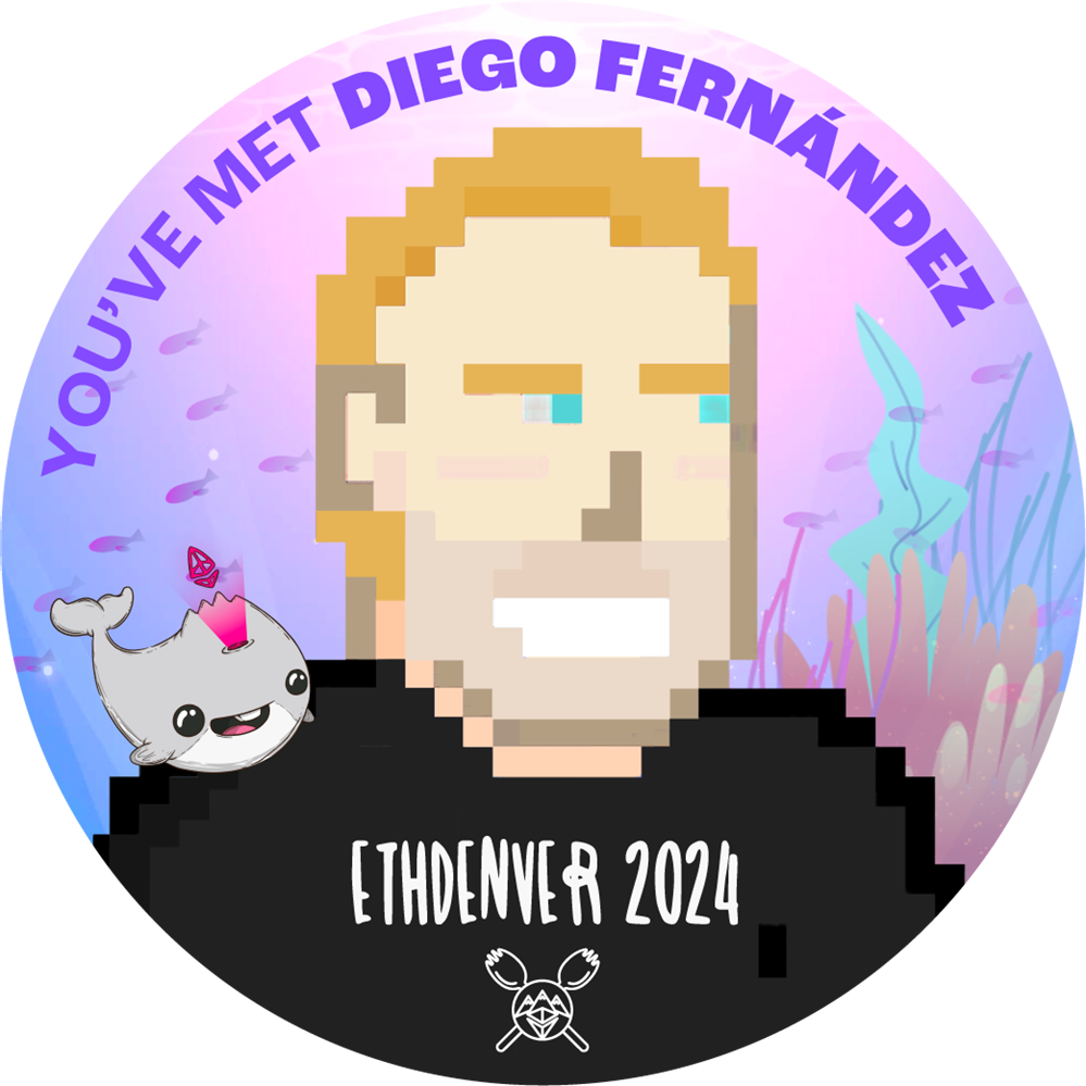 You've met Diego Fernández - ETH Denver 2024 POAP image