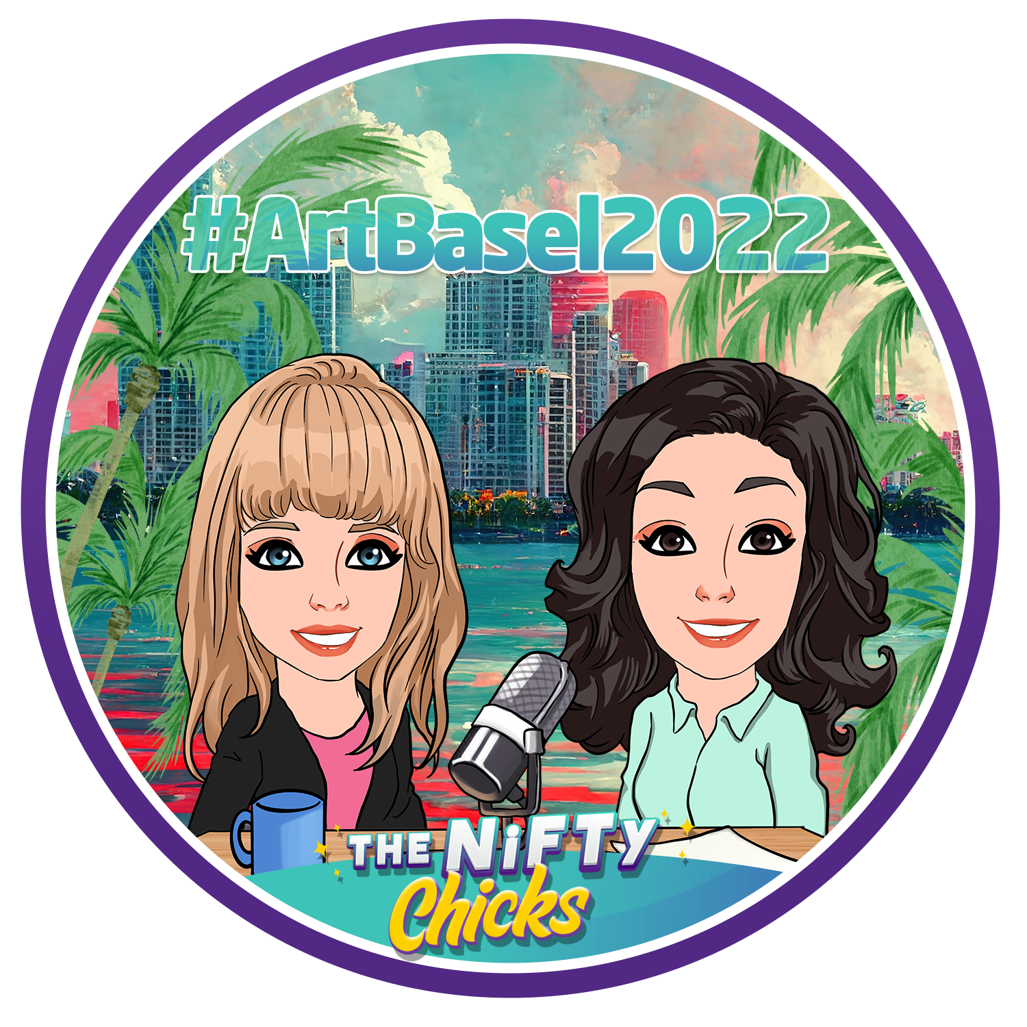 #ArtBasel2022 - I met Mint-ECell with The NiFTy Chicks POAP image