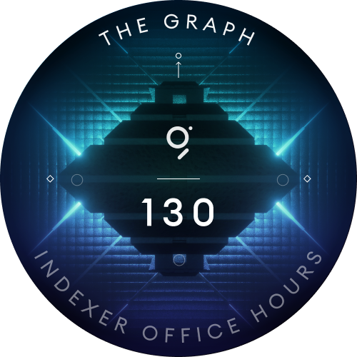 The Graph Indexer Office Hours #130 POAP image