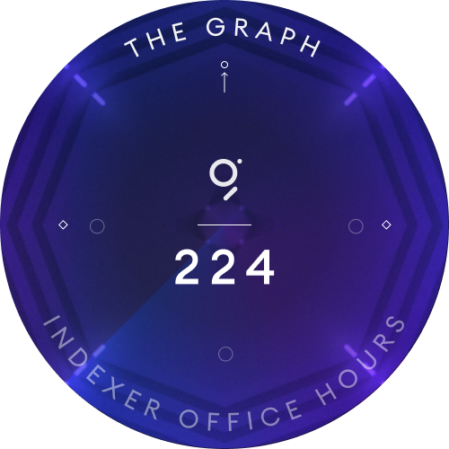 The Graph Indexer Office Hours #224 POAP image