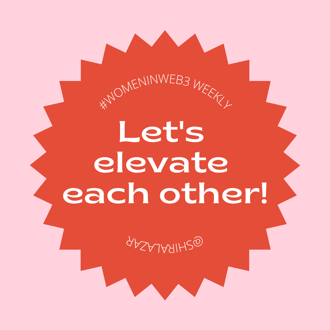 #WomeninWeb3 Wednesdays December 14, 2022  POAP image