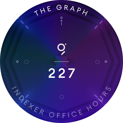 The Graph Indexer Office Hours #227 POAP image