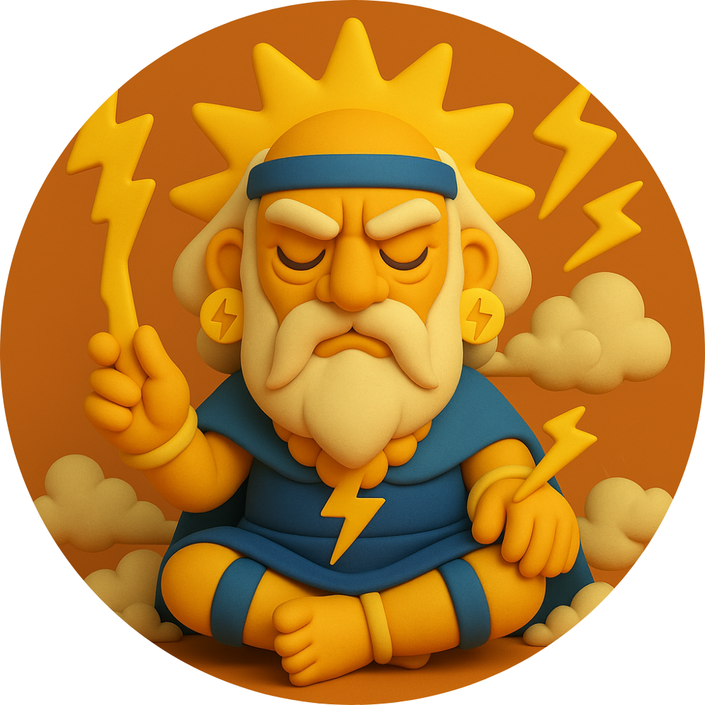 ⚡ Tupã – Creador del Caos Luminoso POAP image