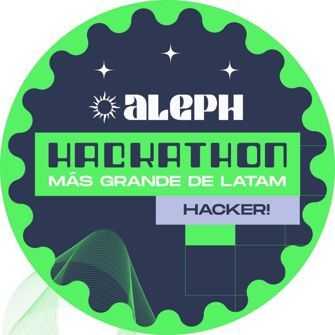 Aleph Hackathon | The biggest hackathon in LATAM POAP image
