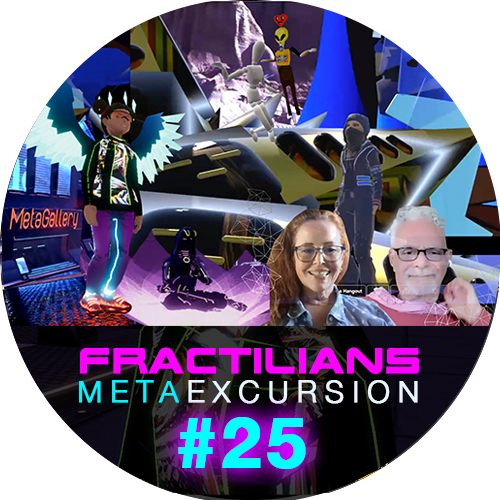 25th DCL Reporter Live Stream for my Enter The Metaverse Series POAP image