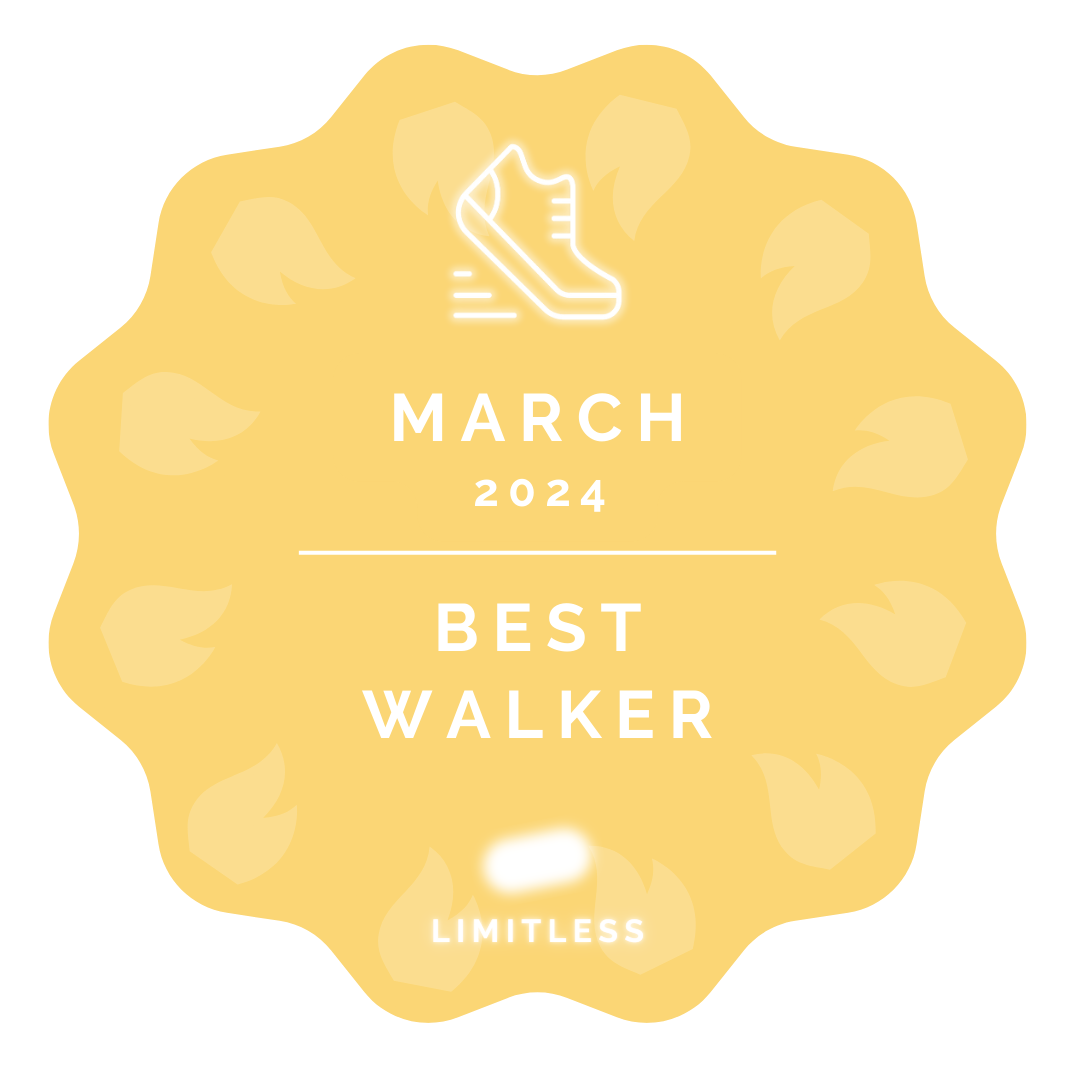 LIMITLESS Monthly Step Challenge - March 2024 POAP image