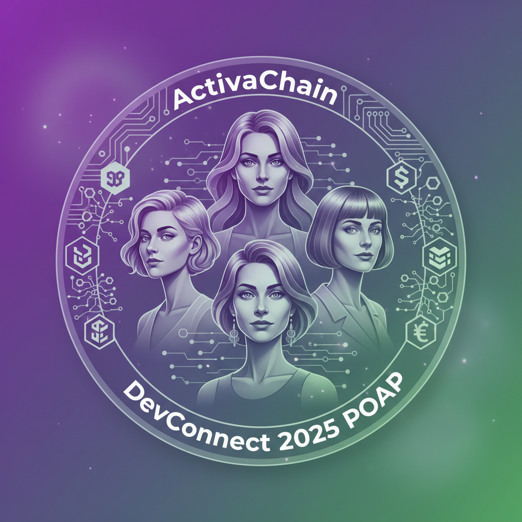 ActivaChain: Women's Journey to Web3 - DevConnect 2025 POAP image