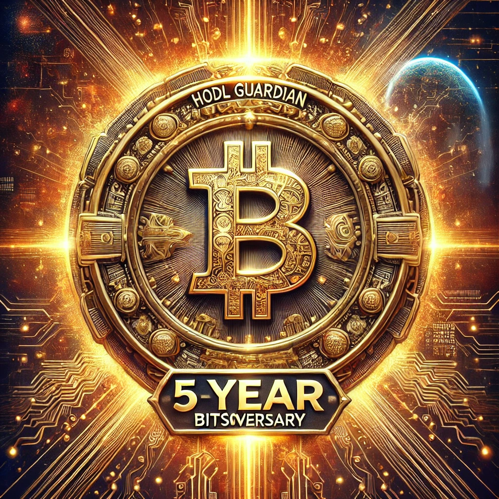 5-Year Bitsoversary "HODL Guardian" POAP image