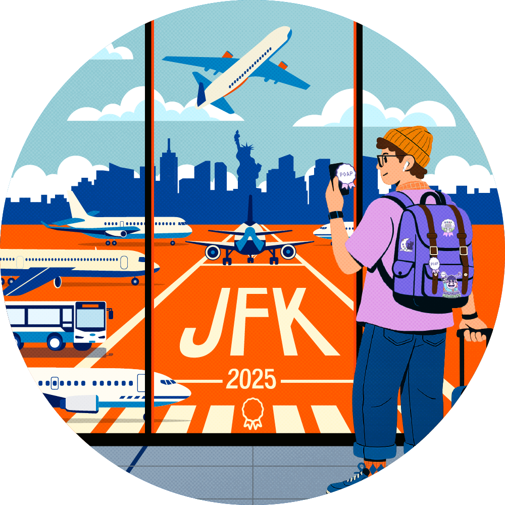 I passed through John F. Kennedy International Airport (JFK) POAP image