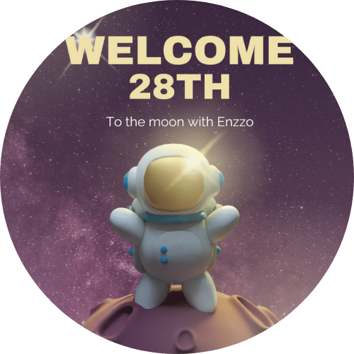 28th to the moon with Enzzo POAP image