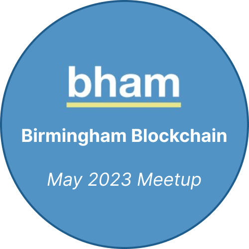 Birmingham Blockchain - May 2023 Meetup POAP image