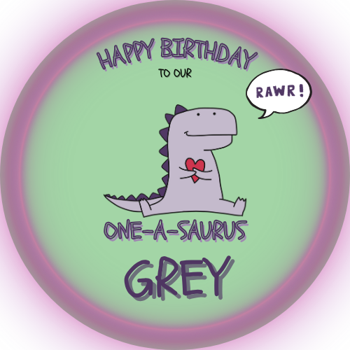 Happy Birthday One-A-Saurus POAP image