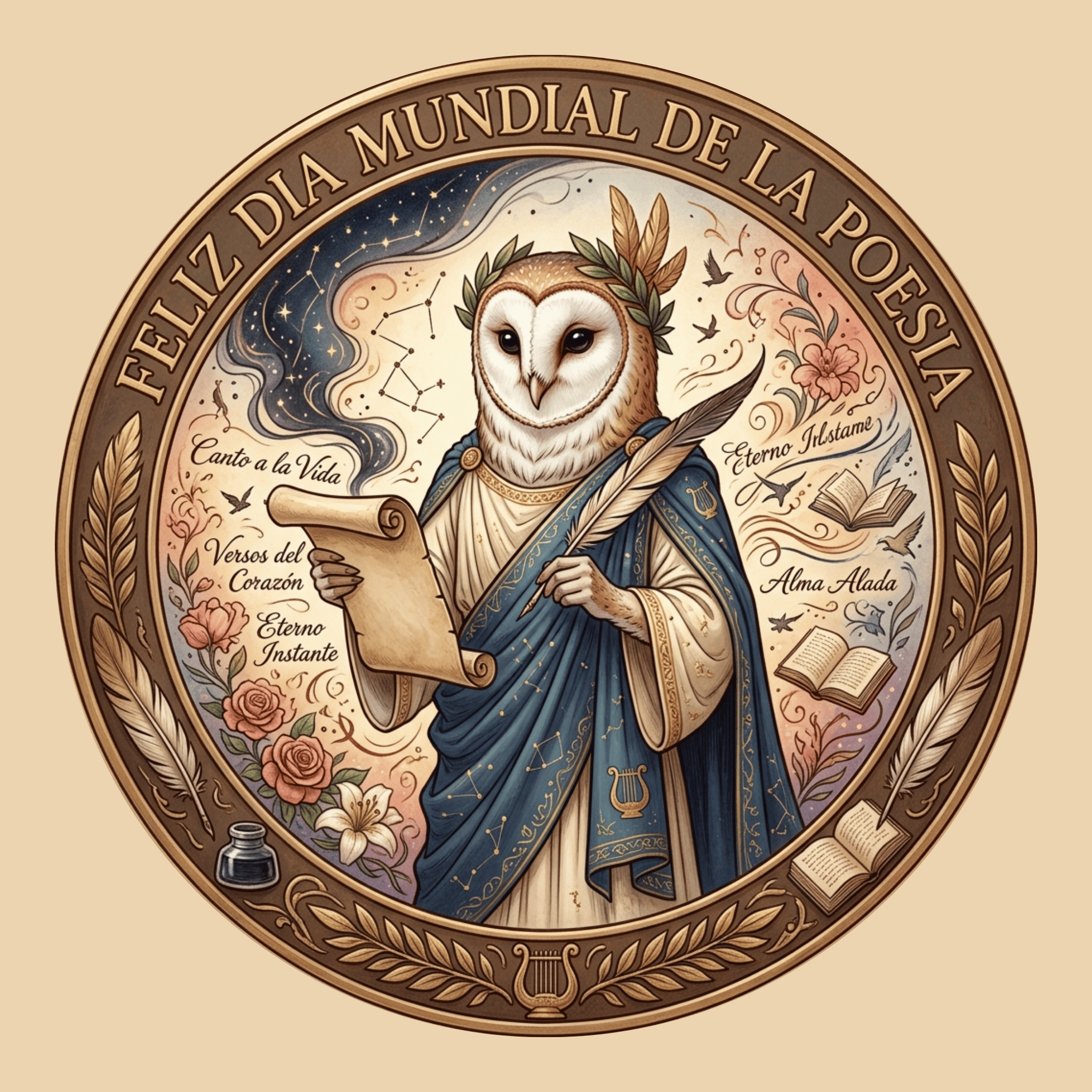 🦉📜FELIZ DIA MUNDIAL DE LA POESÍA