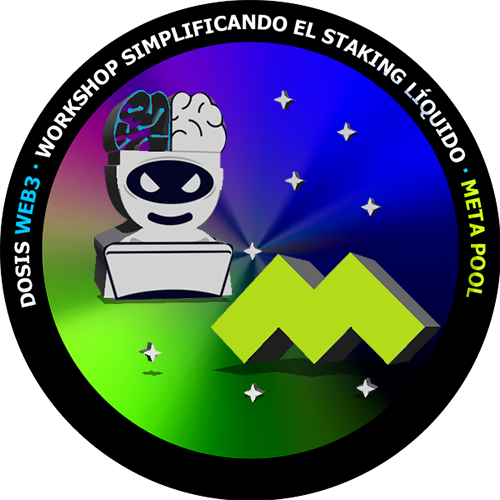 Workshop online - Meta Pool: Simplificando el Staking Líquido POAP image