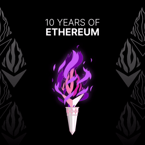 10 Years Of Ethereum with ETHJKT POAP image