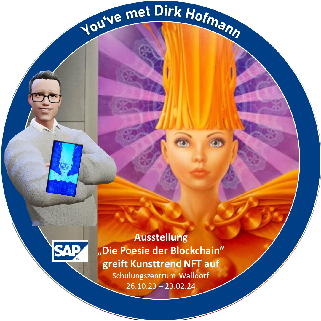 SAP Ausstellung „Die Poesie der Blockchain“ POAP image