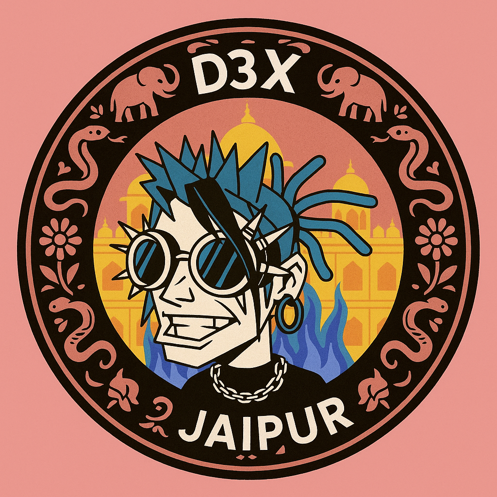 You've met d3x in Jaipur POAP image