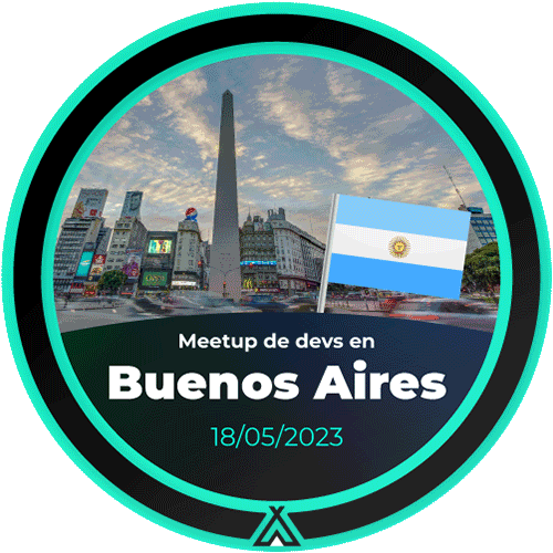 #Meetup en Buenos Aires - Mayo 2023 - TRIBU TECH LATAM POAP image