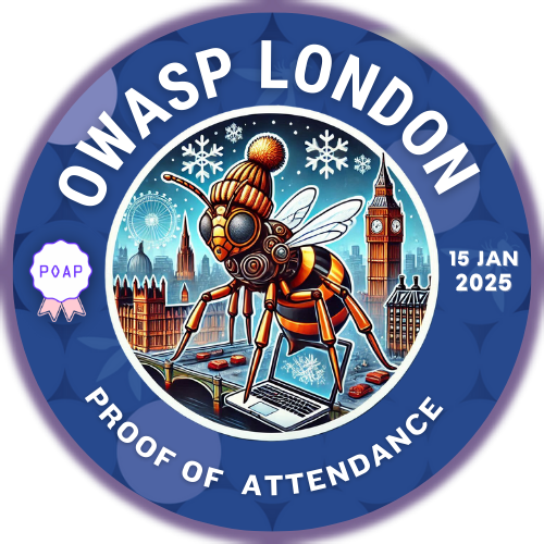 OWASP London Chapter Meetup [15 Jan 2025] POAP image