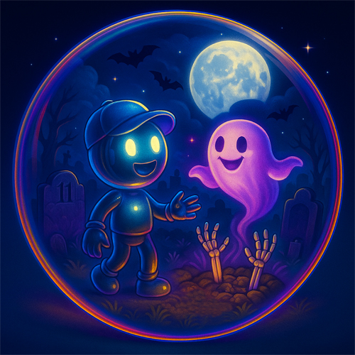 Myth Taken POAP #11 A Smile in the Graveyard POAP image