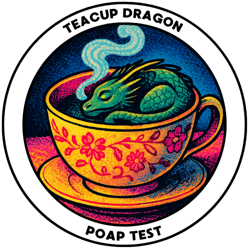[TEST] Teacup Dragon POAP image