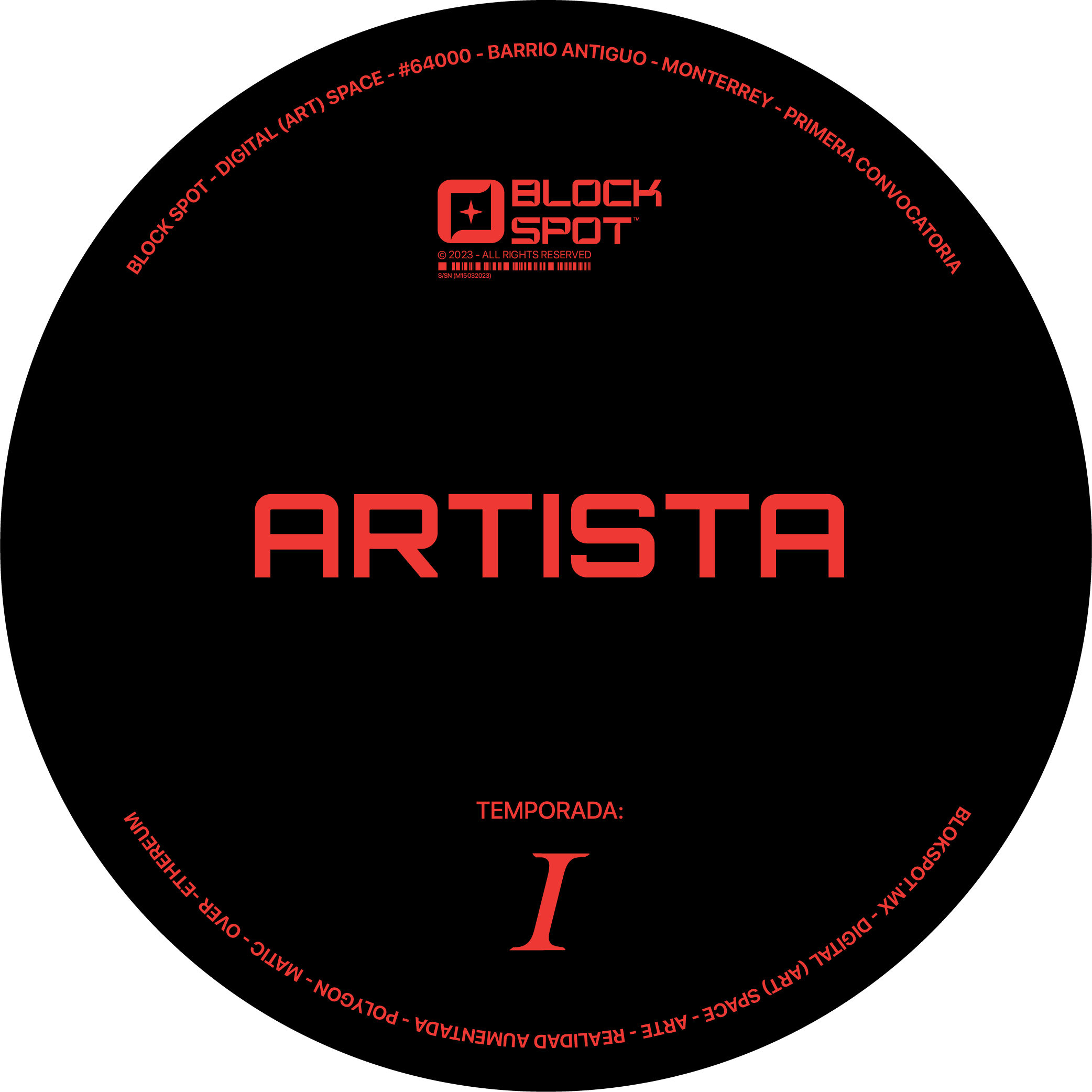 Block Spot - Artista - TEMPORADA I  POAP image
