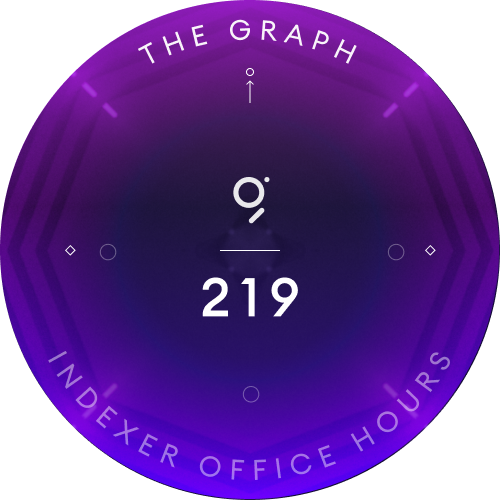The Graph Indexer Office Hours #219 POAP image