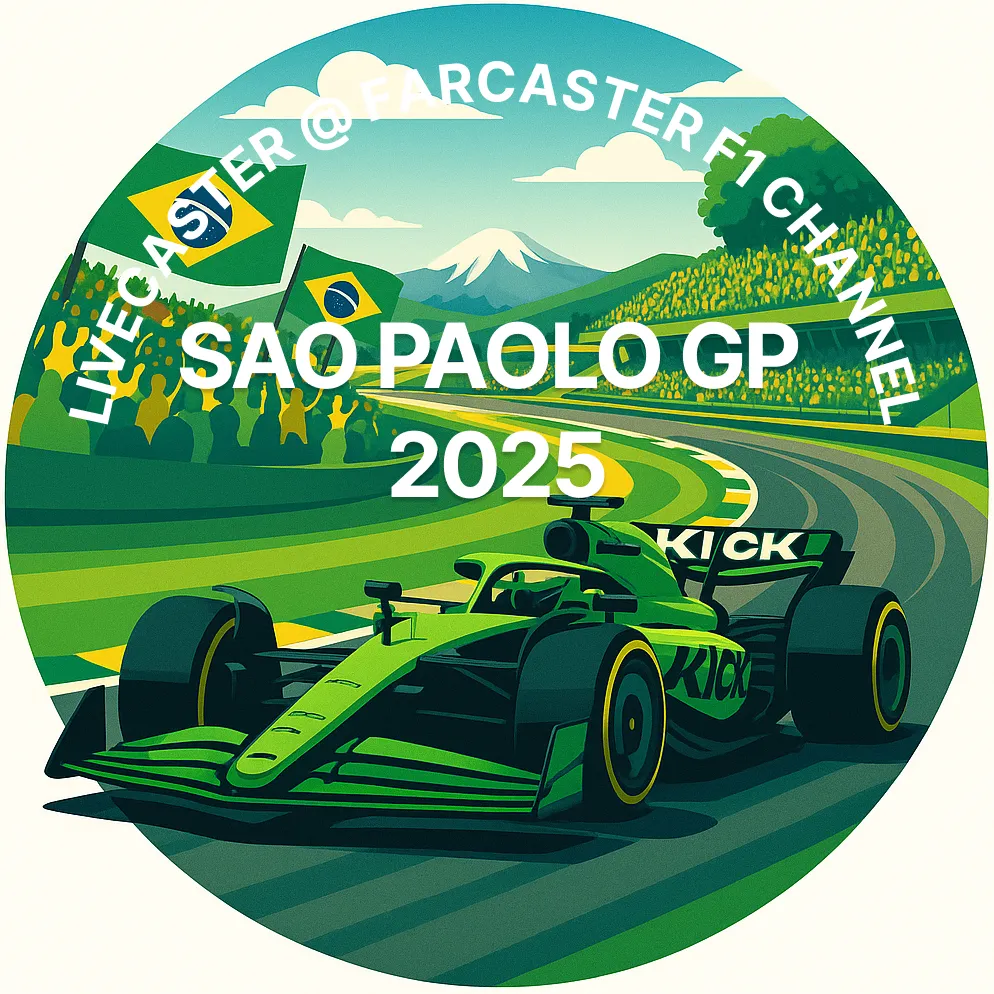 Livecaster @ Formula 1 Brazil Grand Prix 2025 POAP image