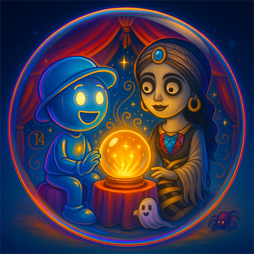 Myth Taken POAP #14 The Fortune Teller’s Whisper POAP image