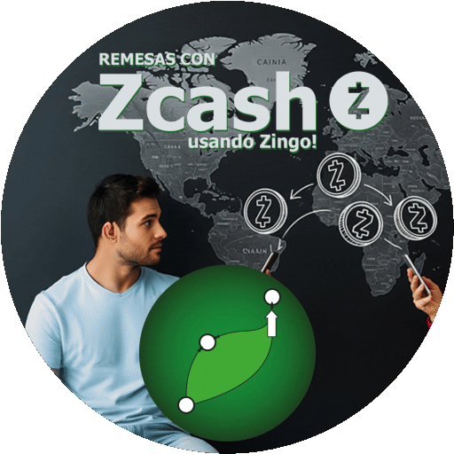 Remesas con Zcash usando Zingo! POAP image