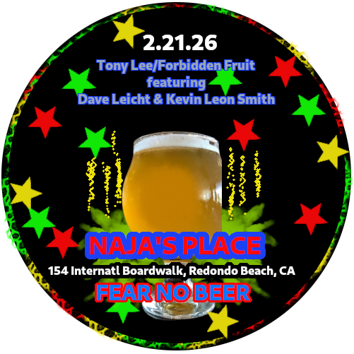 Collection Update Drop #226252: Forbidden Fruit featuring Tony Lee, Dave Leicht & Kevin Leon Smith at Naja's Place in Redondo Beach, CA.