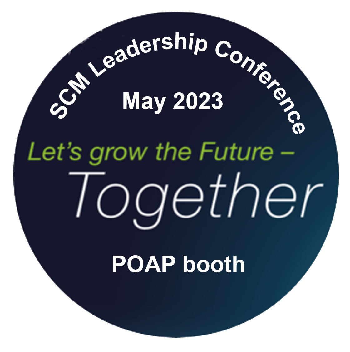 POAP Booth SCM Leadership Conference POAP image