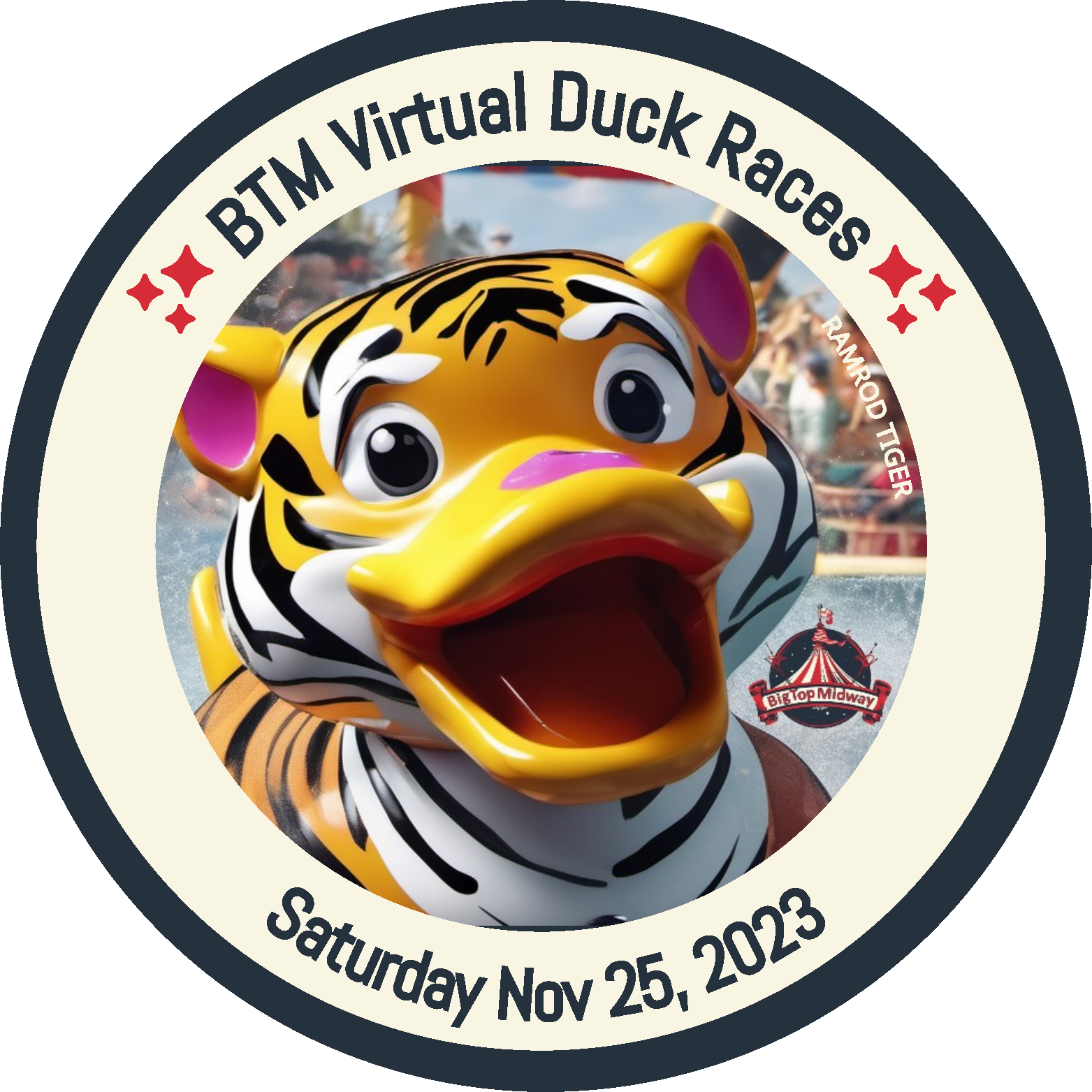 BTM Virtual Duck Races Sat Nov 25 2023 POAP image